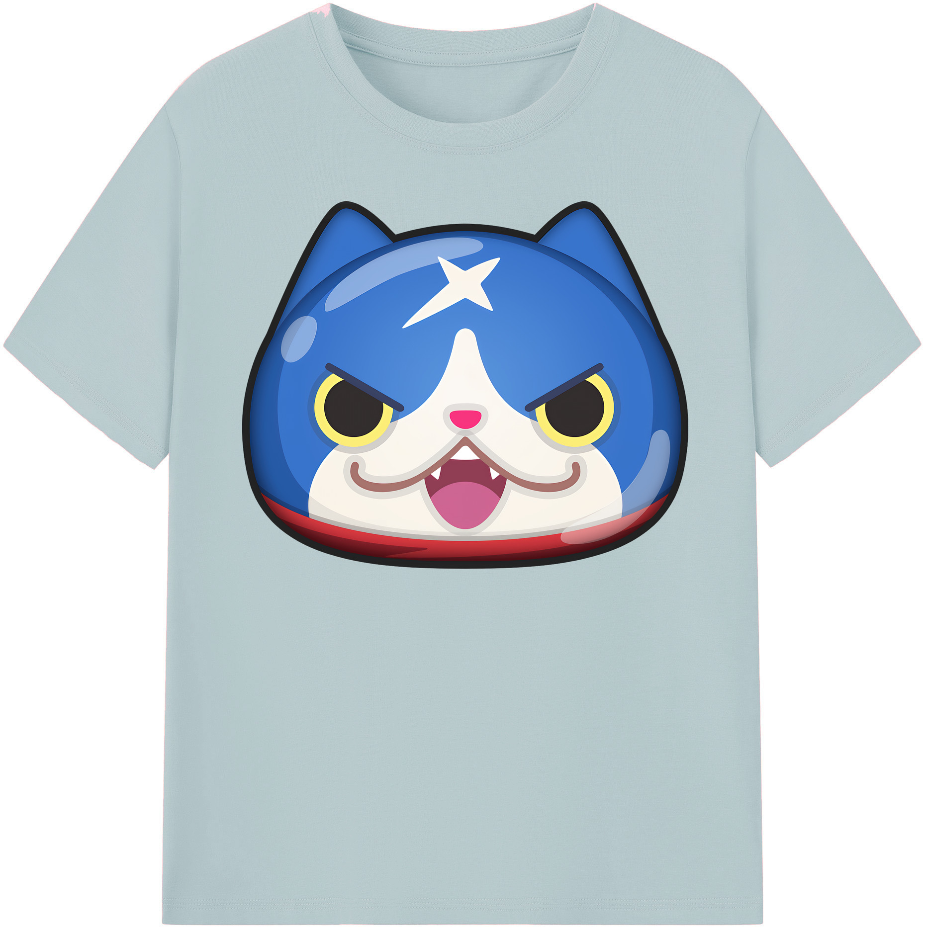 （画像用） 妖怪ウォッチ Yo-kai Watch 綿100％半袖Tシャツ（フロントプリント）